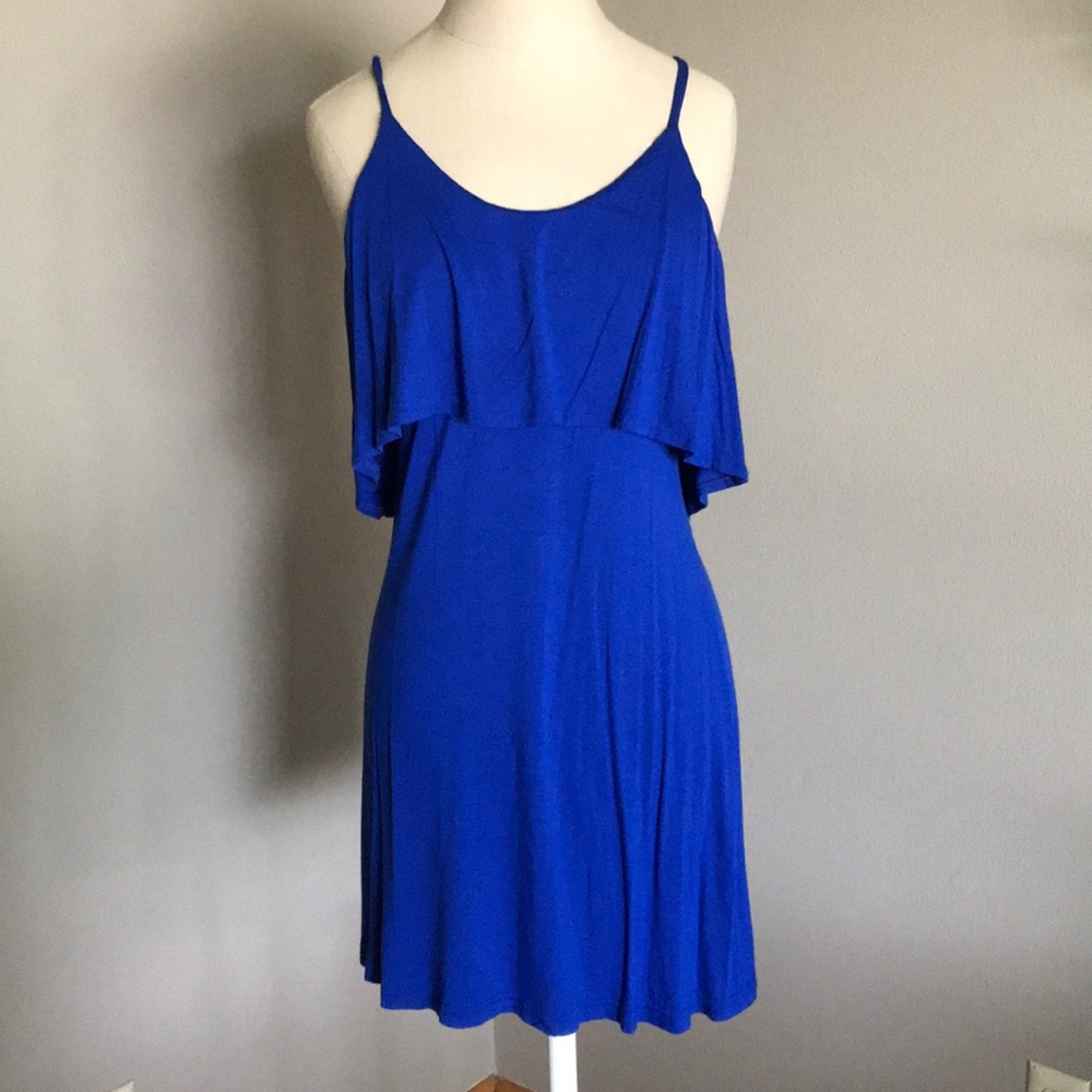 Open Back Blue Dress💙